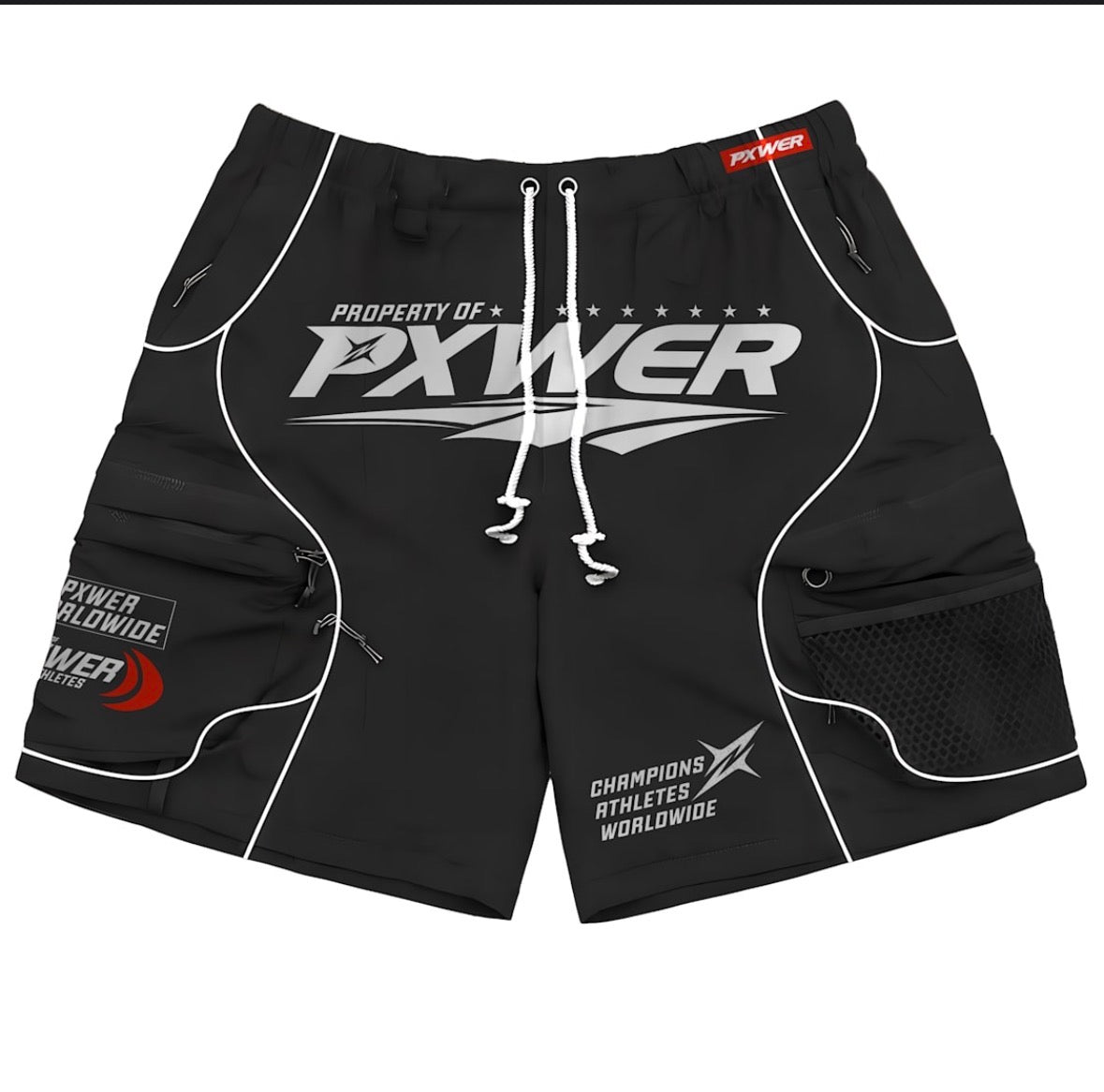 PXWER 75 Limited Edition Gym Tracksuit – Hooded Windbreaker + Shorts