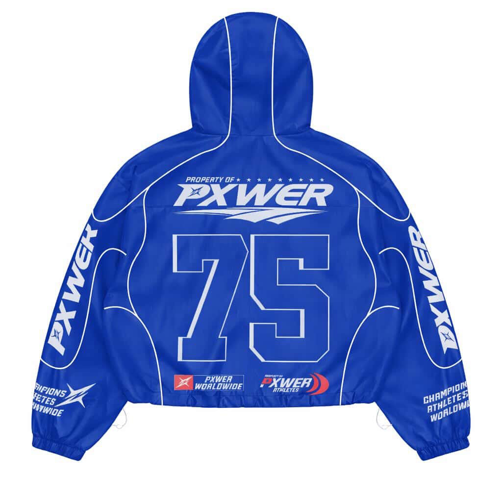 PXWER 75 Limited Edition Gym Tracksuit – Hooded Windbreaker + Shorts