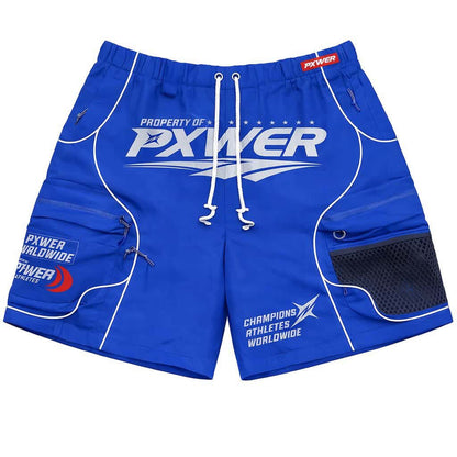PXWER 75 Limited Edition Gym Tracksuit – Hooded Windbreaker + Shorts