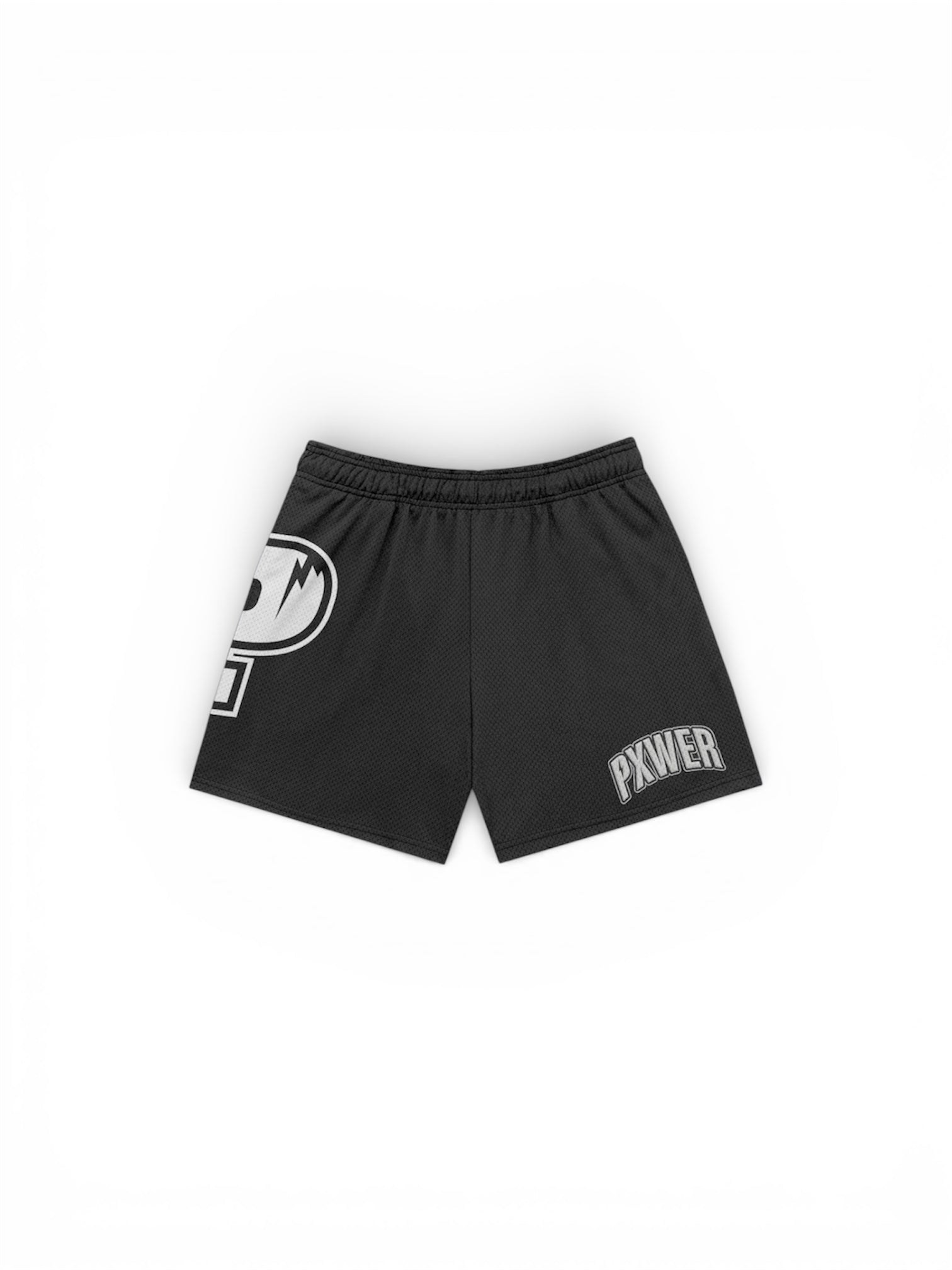 PXWER Classic Black Athletic Shorts
