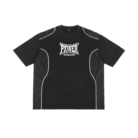 Contrast Piped Panel T-Shirt