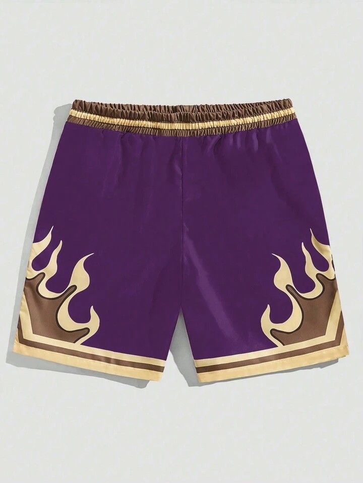 PURPLE & GOLD P⚡️ SHORTS